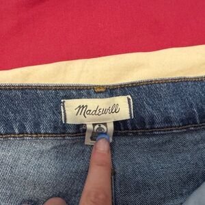 Madewell Classic Blue Denim Pants